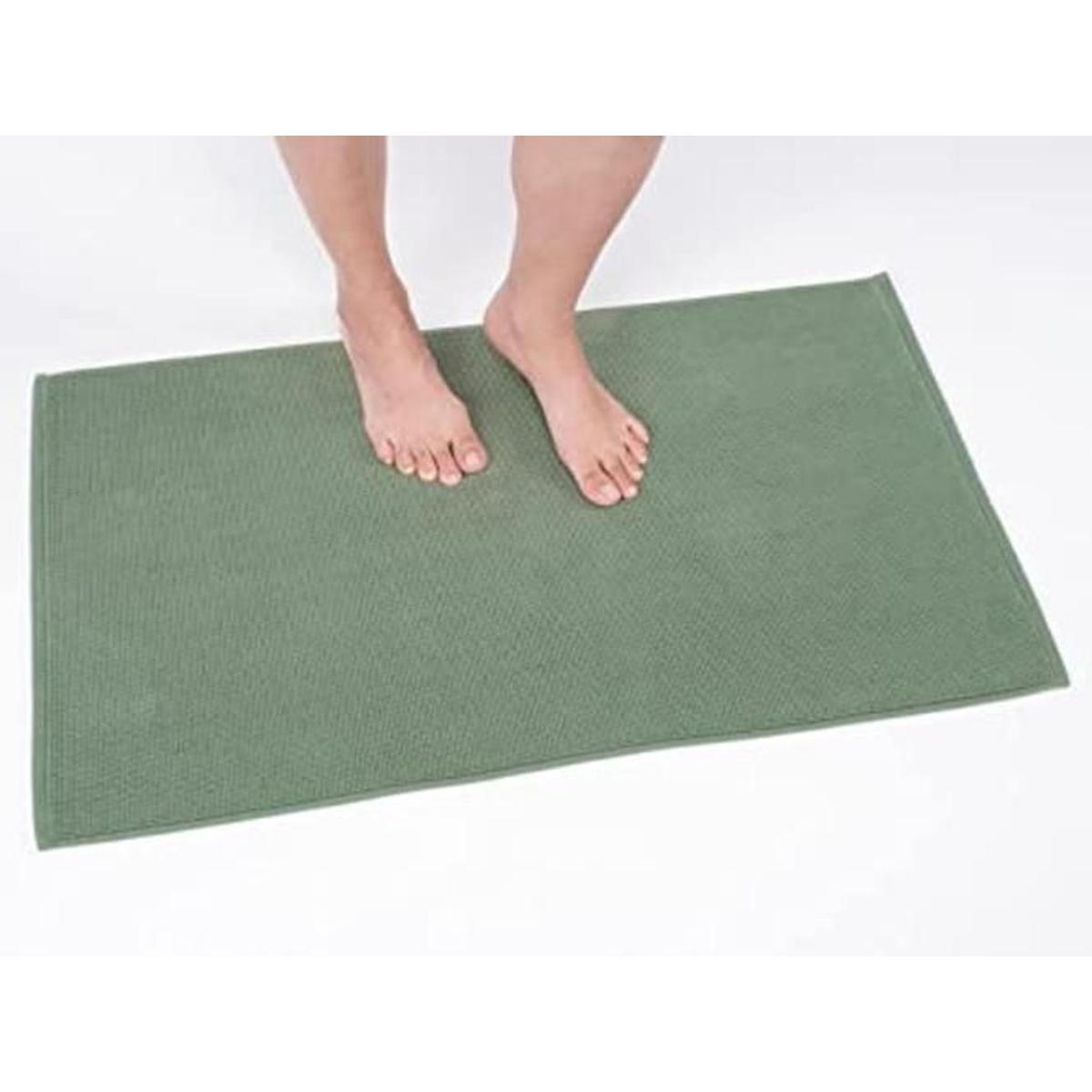Cotton Paradise Alfombra de baño para baño 17 x 24