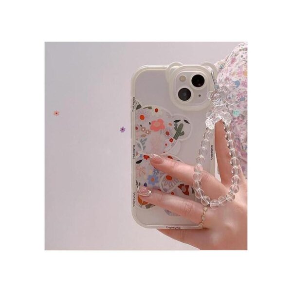 Compatible with iPhone 14 Plus CaseShinymore Cute Flowers_4