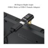 Adaptador USB C de 90 grados paquete de 4 AuviPal de 40_2