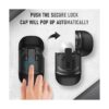 Maxjoy Funda para AirPods Pro de 2 generación 2022 clip