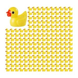 200 piezas de pato de resina mini pato pequeño_1