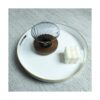 Spsyrine Bandeja decorativa redonda blanca bandeja de