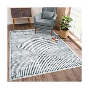 Bloom Rugs Caria Alfombra lavable antideslizante de 4 x 6