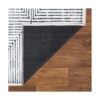 Bloom Rugs Caria Alfombra lavable antideslizante de 4 x 6