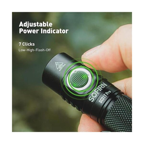 Linterna táctica recargable 2210 lúmenes altos SC31T Pro_3