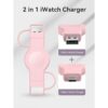NEWDERY Cargador portátil para Apple Watch cargador_3
