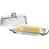 Royalty Art Mantequilla de vidrio con tapa recipiente de_4