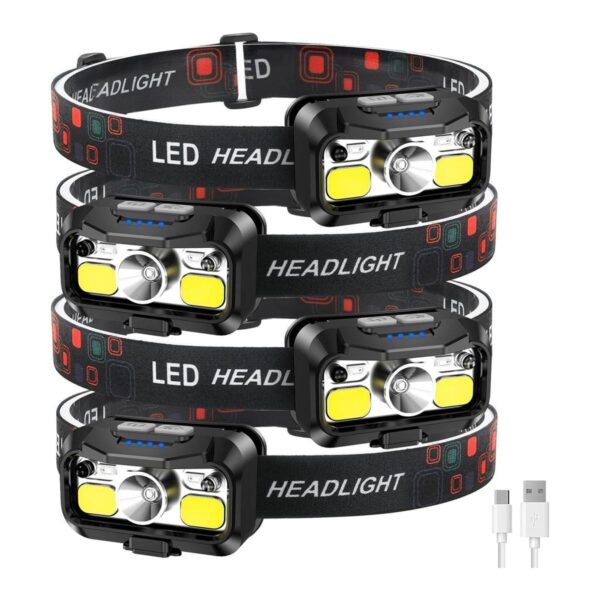 LHKNL LHKNL 1100 lúmenes lámpara de cabeza con sensor de_1