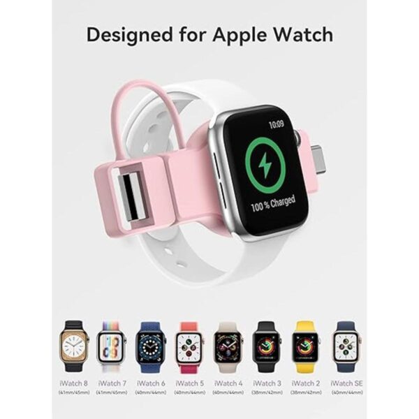 NEWDERY Cargador portátil para Apple Watch cargador_2