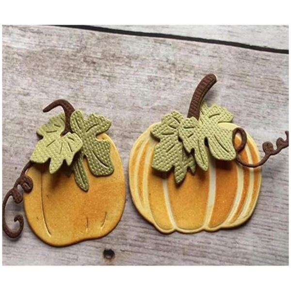 Troqueles de metal de calabaza de Halloween plantillas de