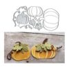 Troqueles de metal de calabaza de Halloween plantillas de