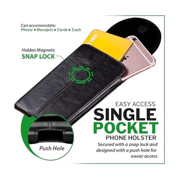 Hengwin Funda de piel auténtica para teléfono Samsung_2