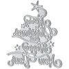Troqueles de metal para árbol de Navidad troqueles de