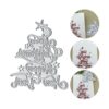 Troqueles de metal para árbol de Navidad troqueles de