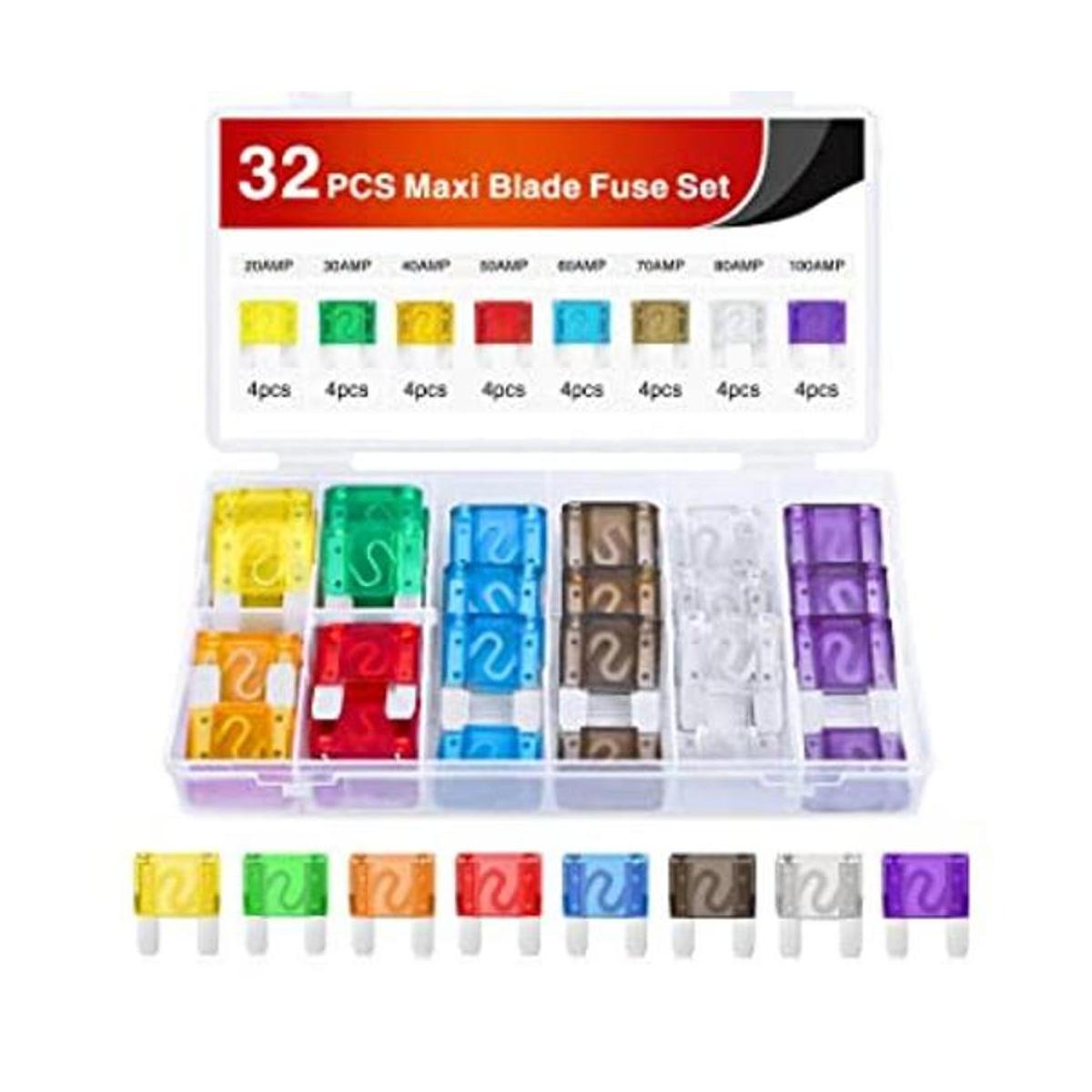 Nilight 32 fusibles de cuchilla Maxi APX de repuesto de