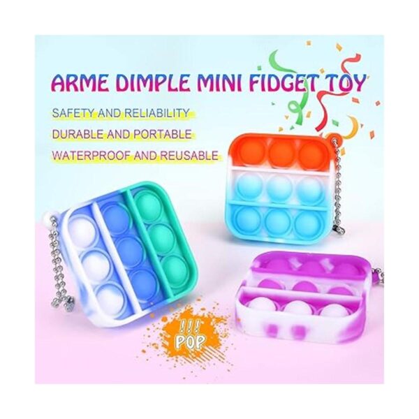 100 PCS Mini Pop Fidget Toys Pack Party Favours Silicone_3