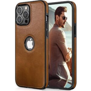 LOHASIC Compatible con iPhone 14 Pro Max funda de cuero_1