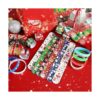 Paquete de 50 pulseras de silicona de Navidad surtidas_4
