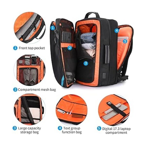 TSA Mochila de viaje extra grande para laptop repelente_2