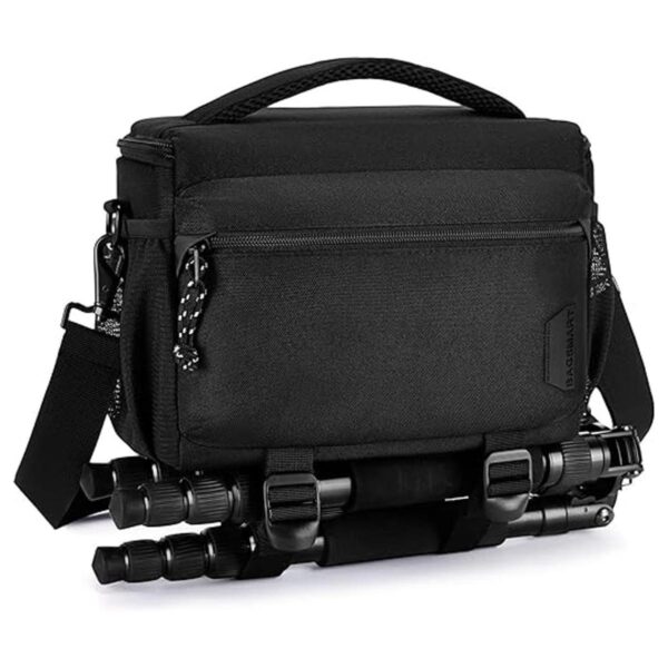 BAGSMART Bolsa para cámara pequeña con soporte para_1
