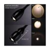 OBright Ray Lámpara de pie de haz LED ajustable foco_3