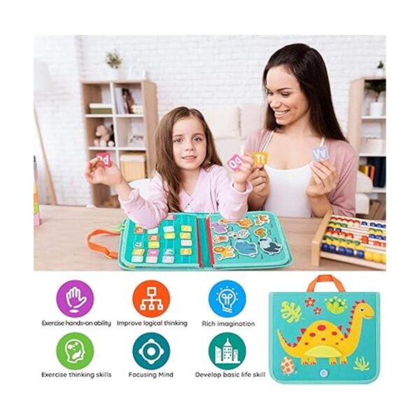 Montessori Juguetes para niños de 2 años tablero ocupado_2