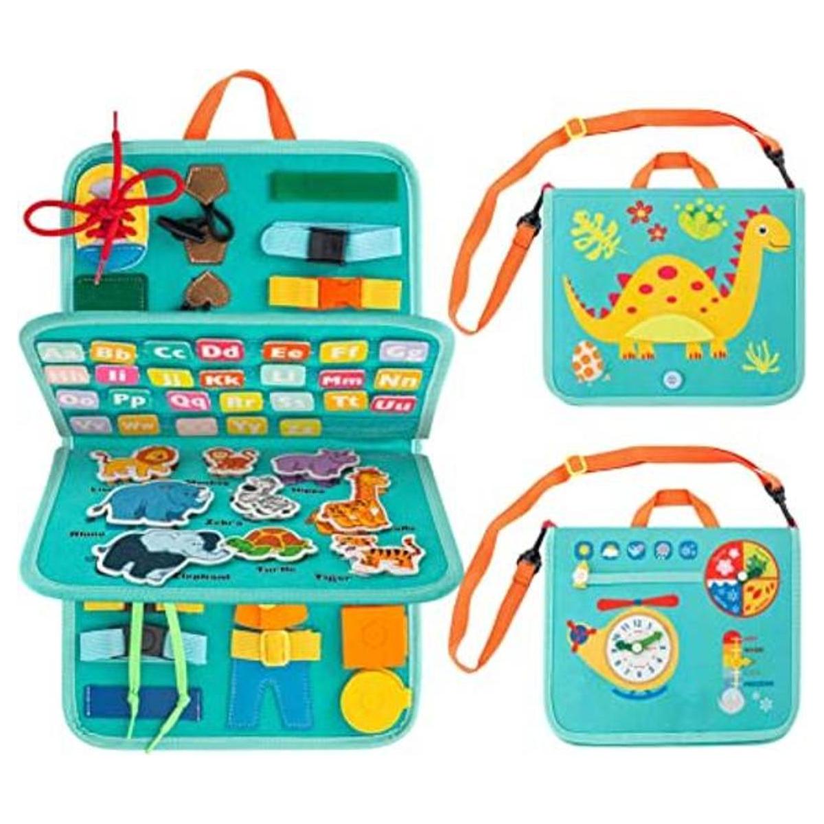 Montessori Juguetes para niños de 2 años tablero ocupado