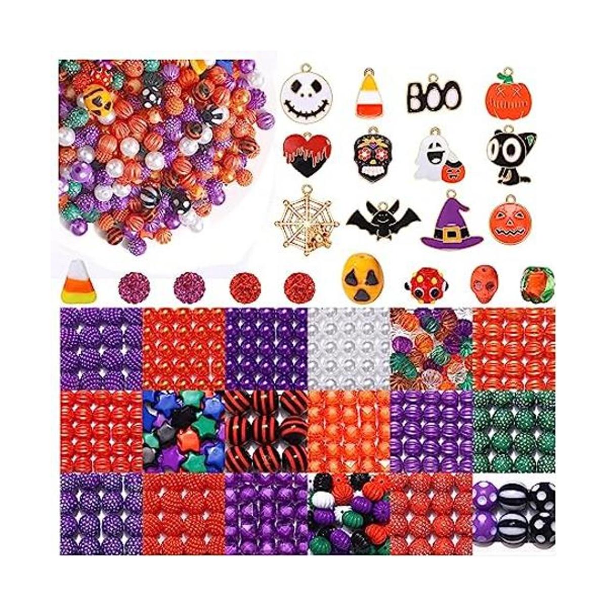 UYT 458 abalorios de cuentas de Halloween cuentas de