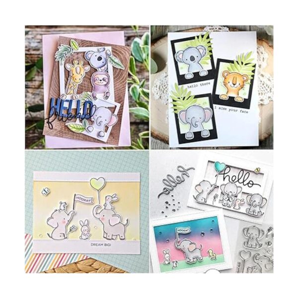 Sellos y troqueles para hacer tarjetas lindos troqueles_5