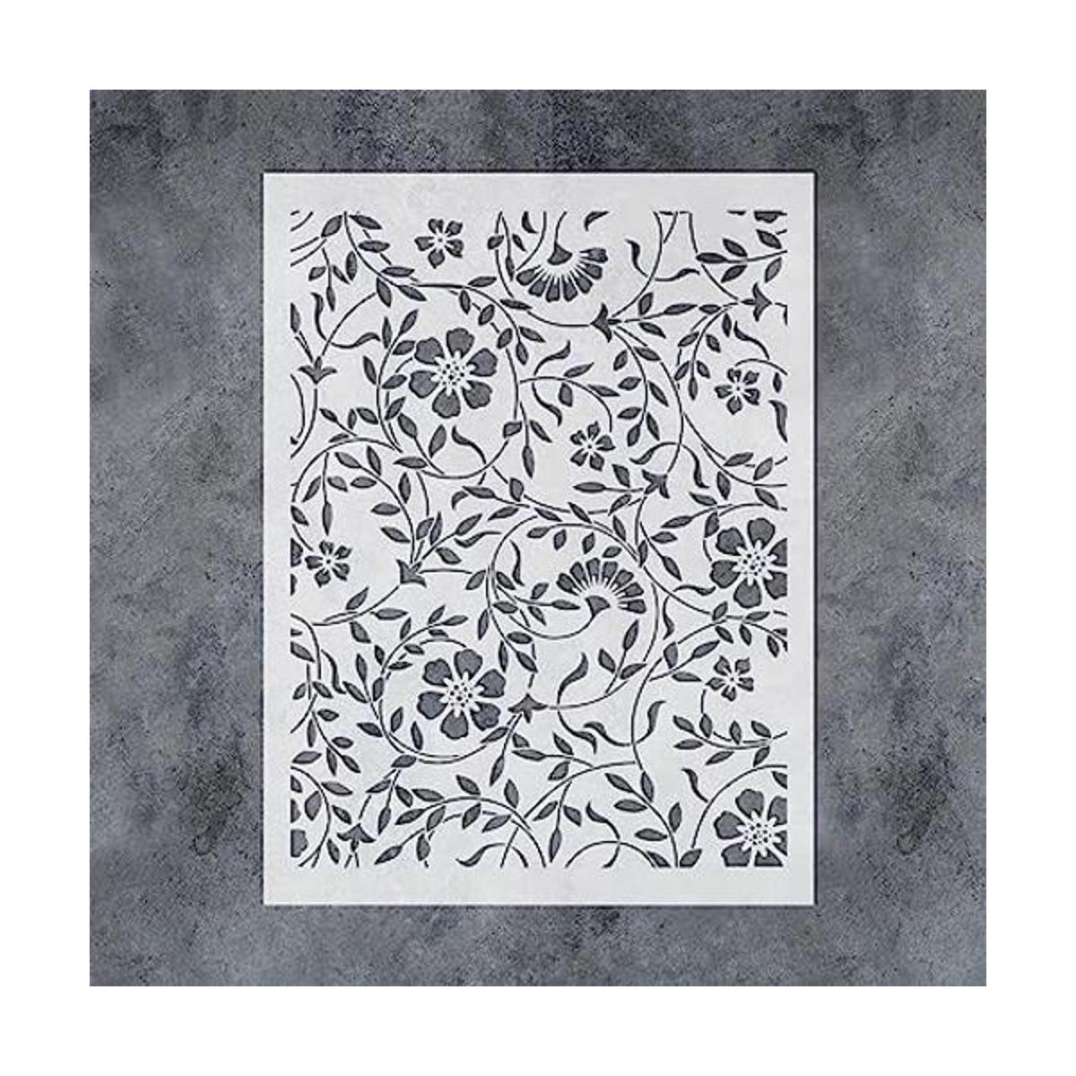 GSS Designs Plantillas florecientes para pintar en