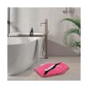 Panstar Alfombra de baño de labios rosados bonita
