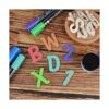 124 letras de madera de 2 pulgadas para manualidades