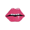 Panstar Alfombra de baño de labios rosados bonita