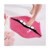 Panstar Alfombra de baño de labios rosados bonita