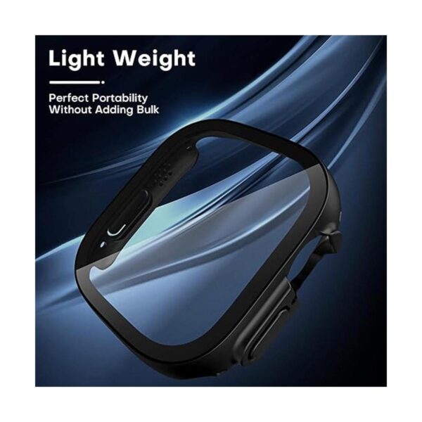 TAURI 2 Pack Hard Case Compatible for Apple Watch Ultra_4