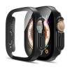 TAURI 2 Pack Hard Case Compatible for Apple Watch Ultra_1