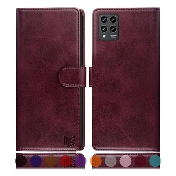SUANPOT para PU TMobile Revvl 6 Pro 5G Funda tipo cartera_1