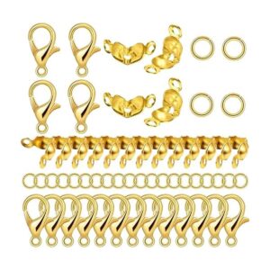 Juego de 800 piezas de accesorios para hacer joyas con 100