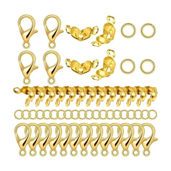 Juego de 800 piezas de accesorios para hacer joyas con 100