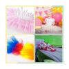 JaGely Rollos de tul de 32 colores de 6 x 25 yardas tela