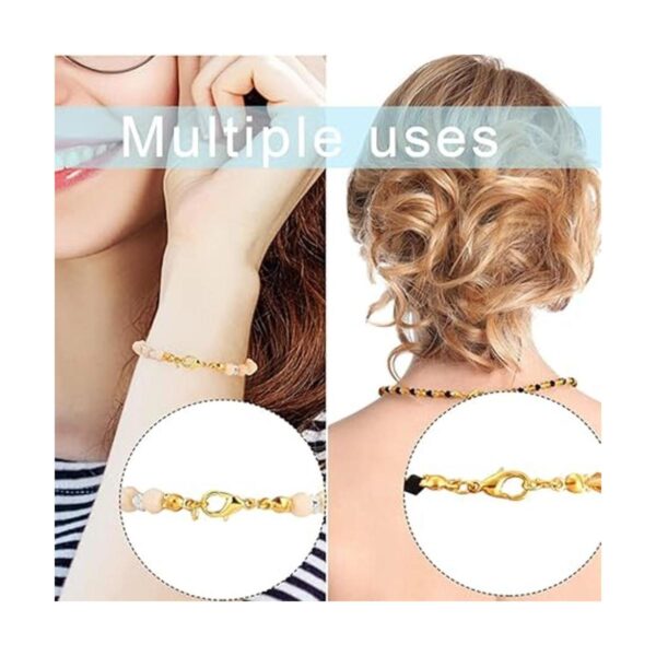 Juego de 800 piezas de accesorios para hacer joyas con 100
