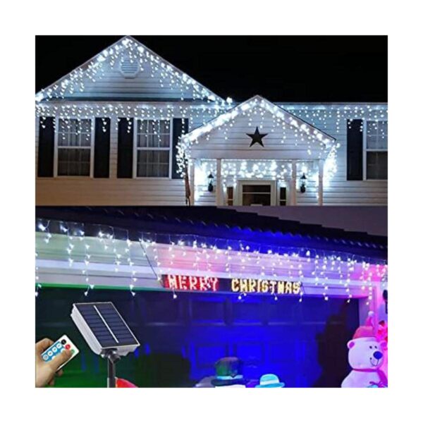 Luces solares de Navidad mejoradas 304 LED para_1