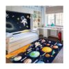 LTKOUGFAM Outer Space Alfombra infantil para sala de_6