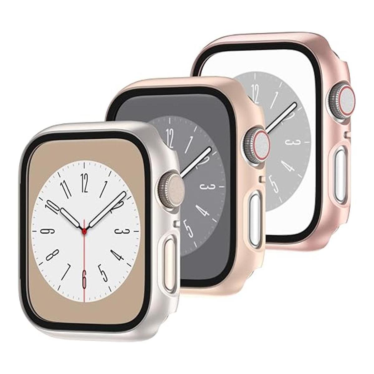 Paquete de 3 Funda para Apple Watch Series 8 Series 7 de