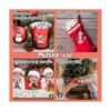 Partywind 235 estilos de tatuajes de Navidad brillantes_5