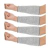 4 pares de protecciones de brazo para piel fina y
