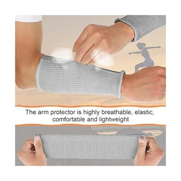 4 pares de protecciones de brazo para piel fina y