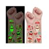 Partywind 235 estilos de tatuajes de Navidad brillantes_1