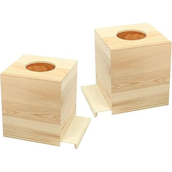 Paquete de 2 fundas cuadradas de madera para manualidades_2