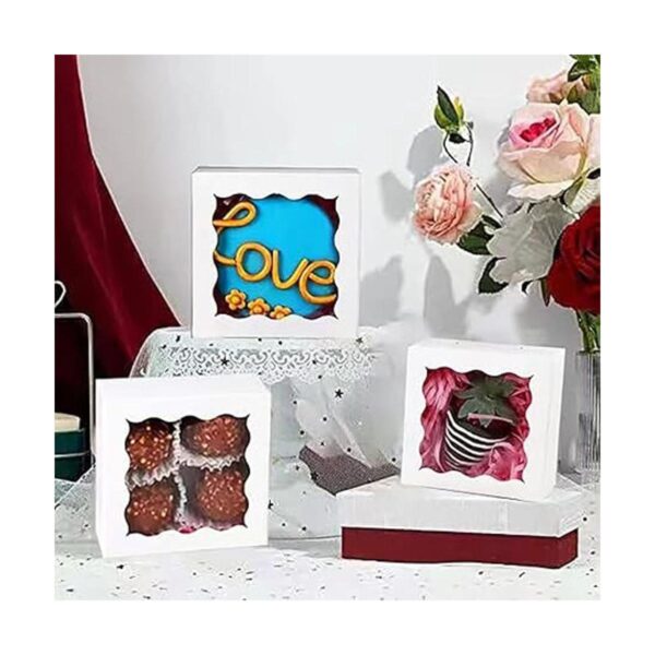 RomanticBaking 3 14 x 3 14 x 1 12 pulgadas 50 cajas de